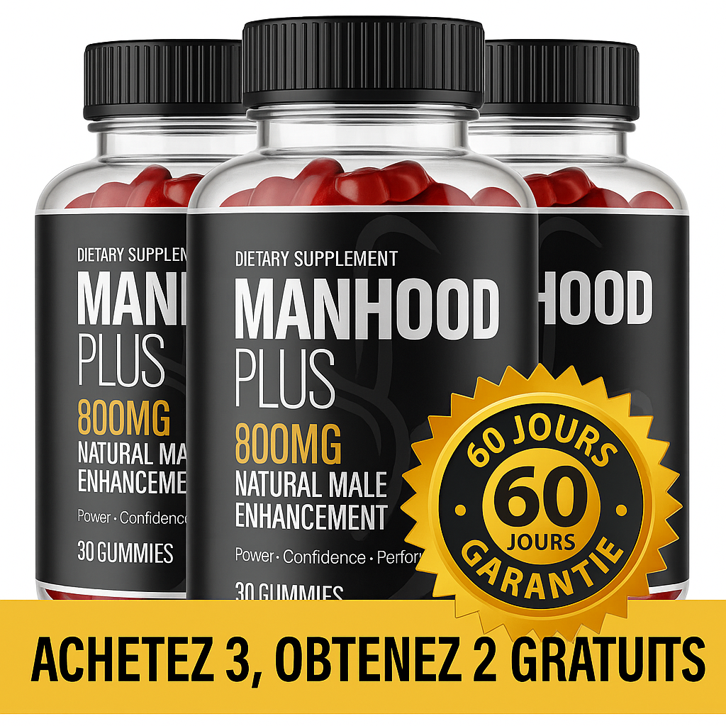 Frascos Manhood Plus Prova real